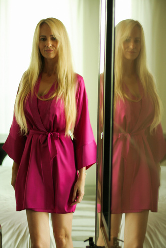 Panama Női köntös Podomka Kalimo - fukszia