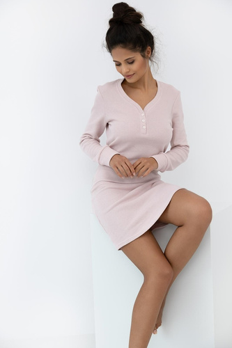 Arlette Sensis hálóing piszkos rózsaszín - pamut, hosszú ujjú, Kényelmes és elegáns