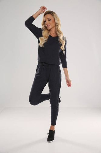 305 Paula női pizsama öltöny - tengerészkék