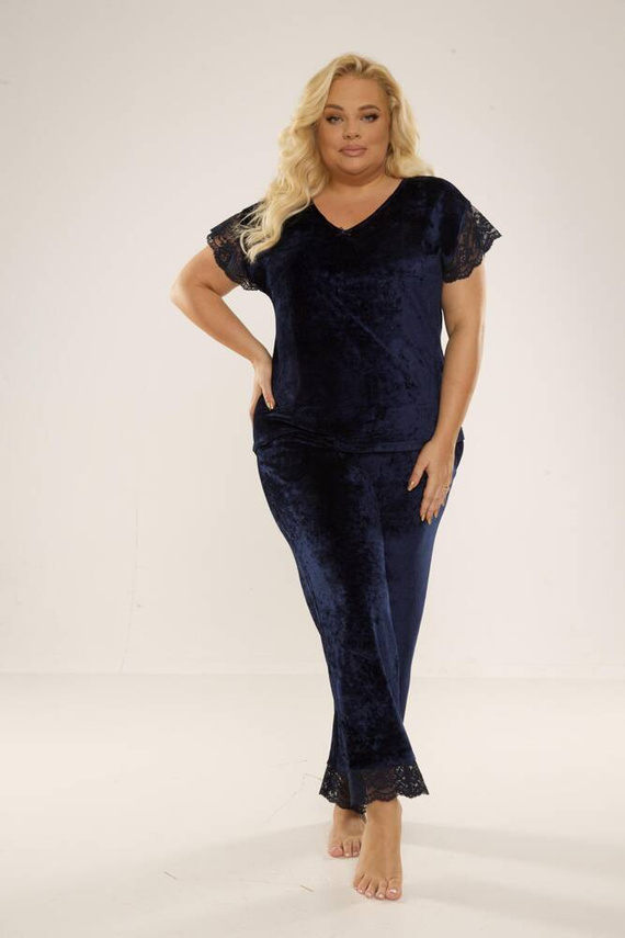 631 Milagros Női pizsama Forex - tengerészkék