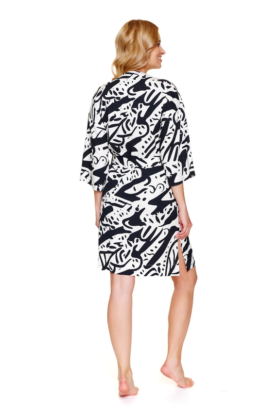 7311 Doctor Nap La Palma női köntös - viszkóz, divatos nyomtatással