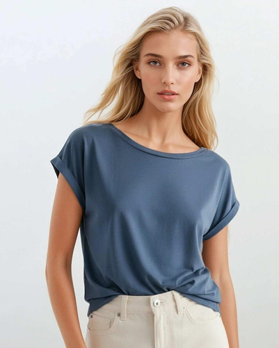 Norilla Eldar női póló 95% pamut laza szabás csónaknyak