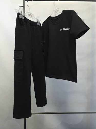 Six Seven Bambarillo fiú póló – kényelmes viselet minden napra black