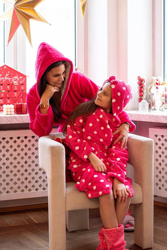 998 Bowtie Forex gyermek fürdőköpeny - kék