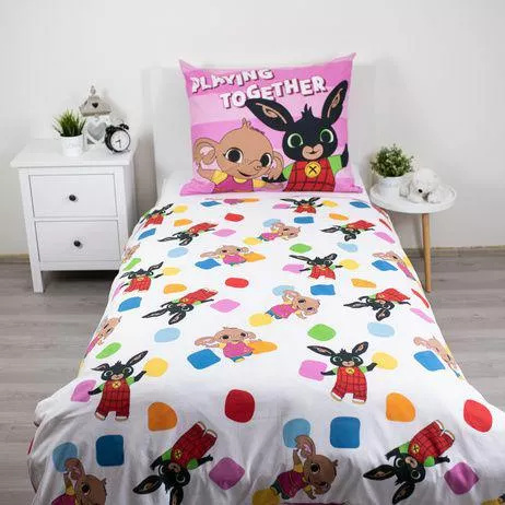 Bing Nyuszi és Sula ágynemű 140x200 pamut Jerry Fabrics