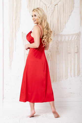 Sanda Slip hálóing Kalimo - piros