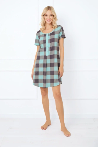 Sandra hálóing és szoptatós ruha, rövid ujjú Olasz divat