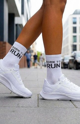 Milena Born To Run 0200-225 női pamut zokni – bordázott, kényelmes