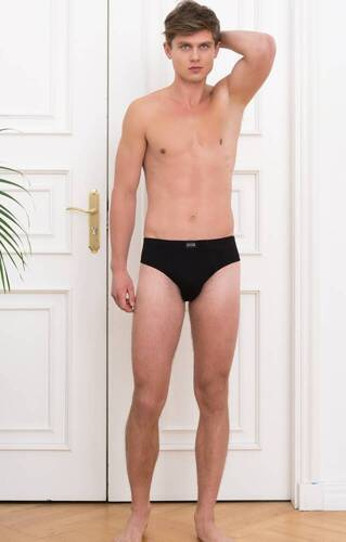Baster férfi alsónadrág Italian Fashion - fekete