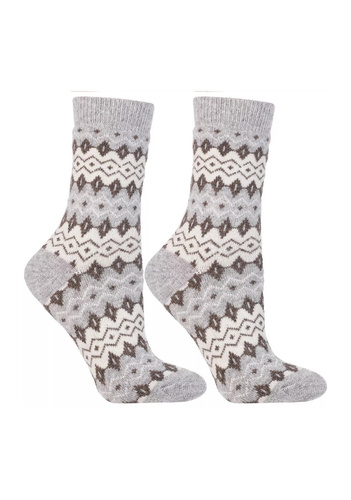 Moraj CSW 800-003 női zokni - meleg, mintás zokni gyapjú hozzáadásával