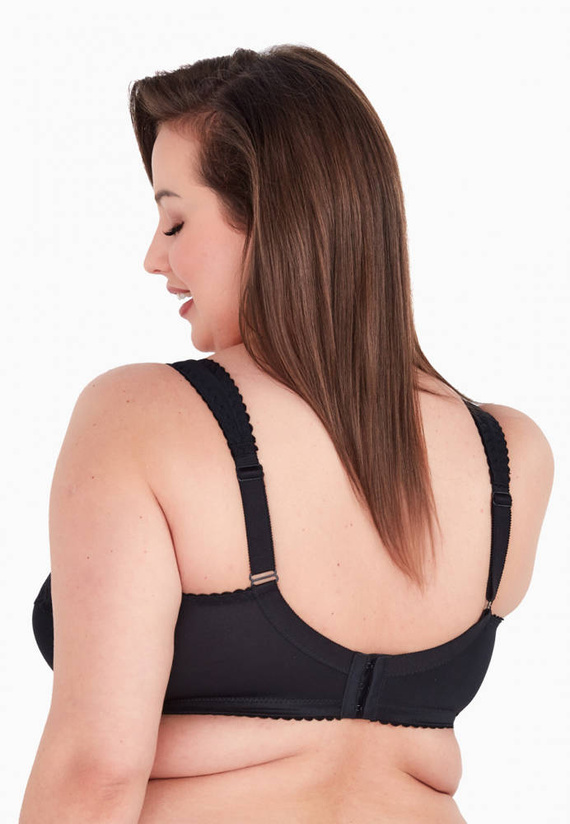 BS 1162 Melodia Gaia puha melltartó - fekete