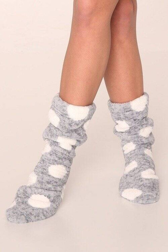 553/554 Wellsoft Smooth alvózokni De Lafense - szürke nagy körökkel