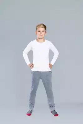 Tomi hosszú ujjú mellény fiúknak Olasz divat - fehér
