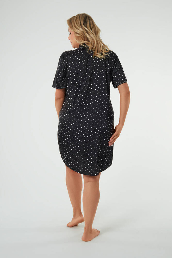 Ria rövid ujjú hálóing Olasz divat - print