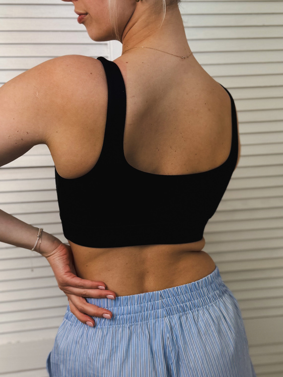 Milk&Love Mombri Klasyk vízálló szoptatós melltartó black