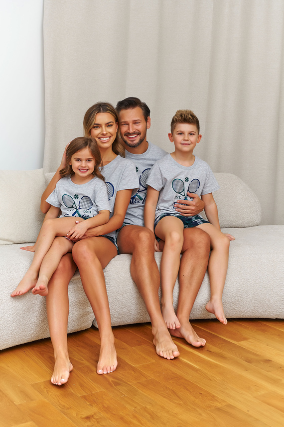 Doctor Nap 7401 Tennis férfi pizsama 95% pamut