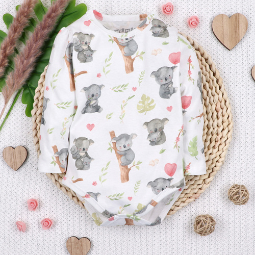 Nini baba body Koala 100% organikus pamut, Lengyel gyártás