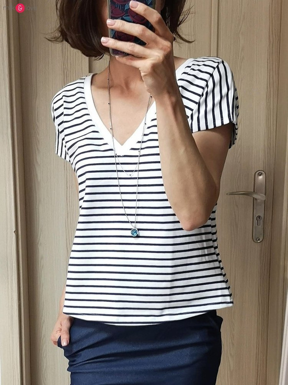 Two Ways bluzka ciążowa i do karmienia dwustronna krótki rękaw Milk&Love dusty cedar