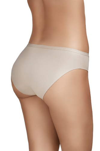 Figi bikini Selene 400 beżowe, bawełniane, klasyczne, 2-pack