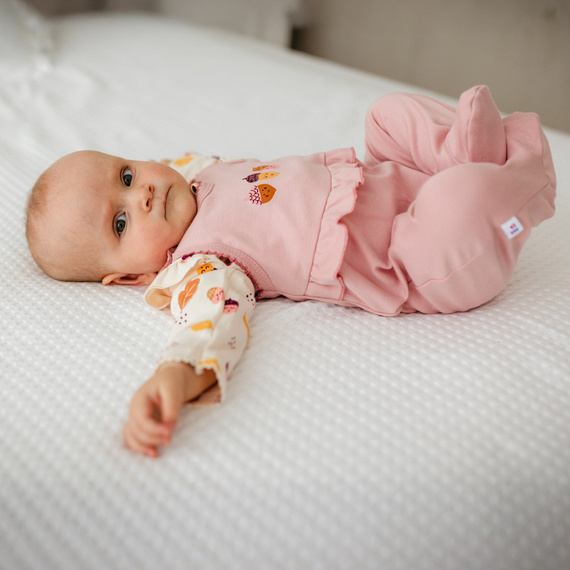 Fluffy Tails Eevi babahálóing - rózsaszín, pamut