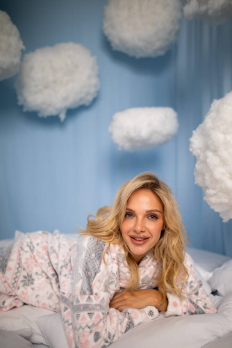 Puri Kocobluza női kapucnis pulóver Olasz divat