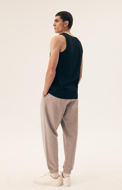 42978 Move 10 Henderson férfi póló fekete - pamut pánt nélküli, 2 db.