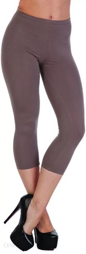 862 De Lafense 3/4-es leggings - mocca