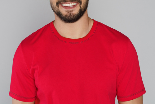 Narwik Férfi rövid ujjú pizsama, hosszú nadrág Olasz divat - piros/print