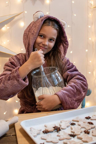 730 Serena Forex Gyermek fürdőköpeny - bogyó