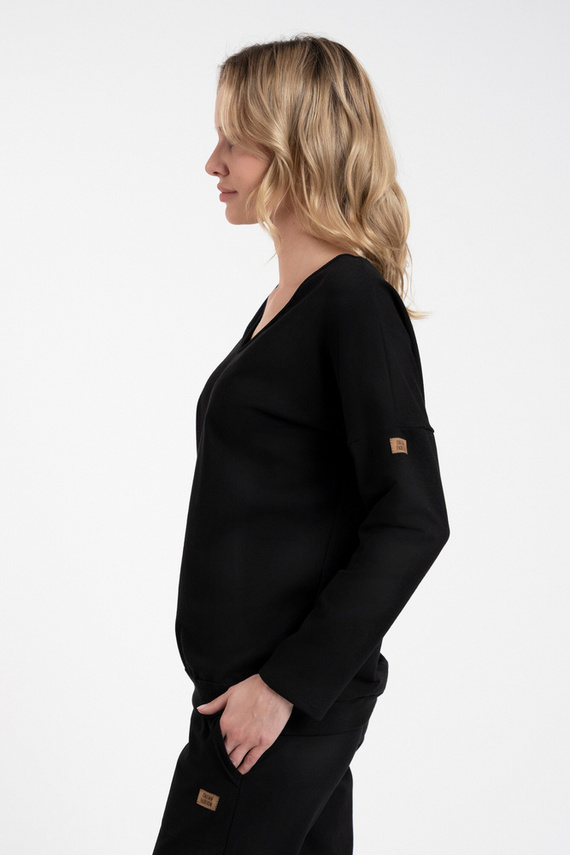 Karina Női pulóver Fashion - fekete