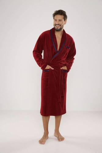 666 Ronaldo férfi köntös De Lafense - gesztenyebarna színű