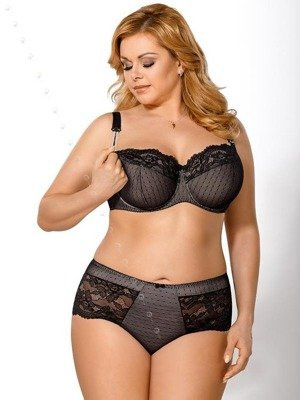 MK09 Liv K Soft szoptatós melltartó Gorsenia - fekete