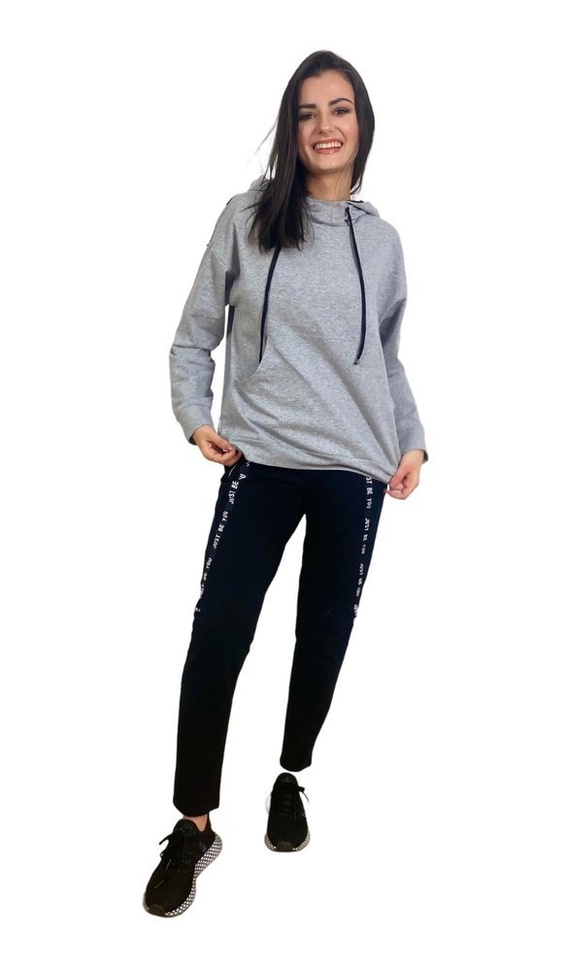 496 Just Forex női tréningruha - világos melange