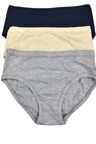 3363 MIDI-1H100 Cotonella MIDI bugyi 3 csomag - pamut, kényelmes, klasszikus szabású