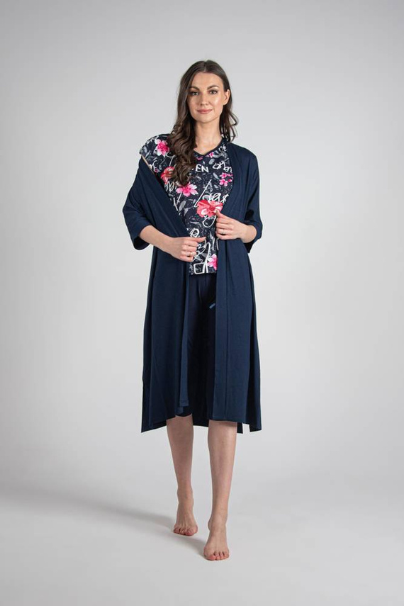 676 Soled női pizsama Forex - tengerészkék