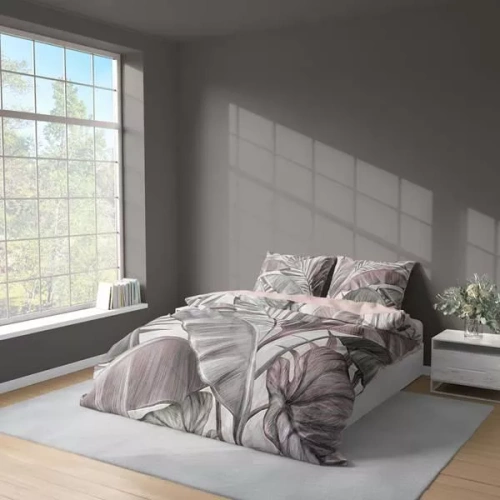 5435 A 3D mikroszálas ágynemű trópusi levelek por - Detexpol