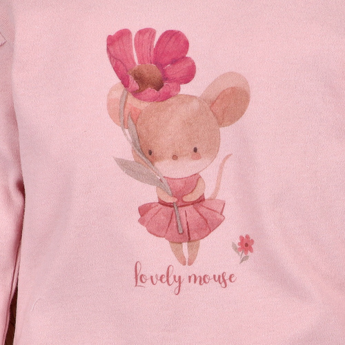 Nini baba body Little Mouse 100% organikus pamut, Lengyel gyártás