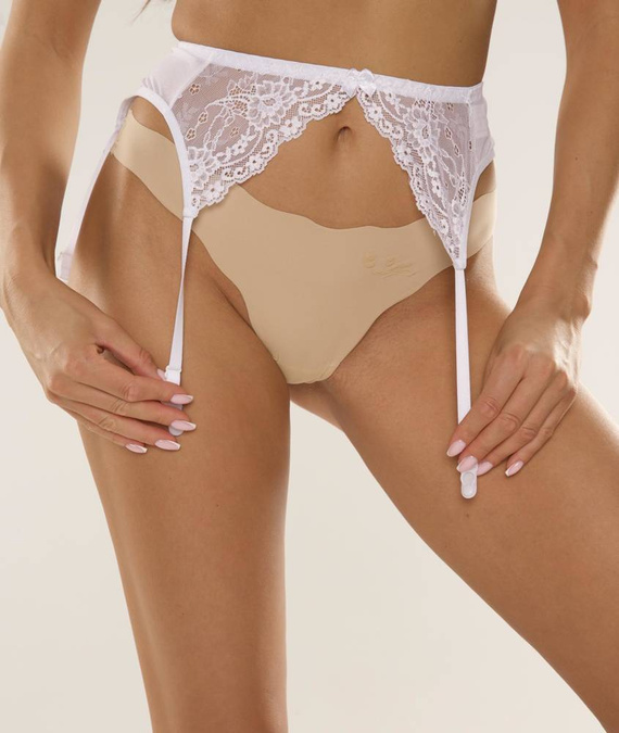 136 Forex harisnyatartó öv - fehér