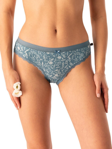 Női bugyi LPR 830 Key mentazöld - pamut, 2 csomag dobozban, kényelmes és klasszikus