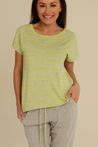 540 Jovite női pizsama - lime zöld