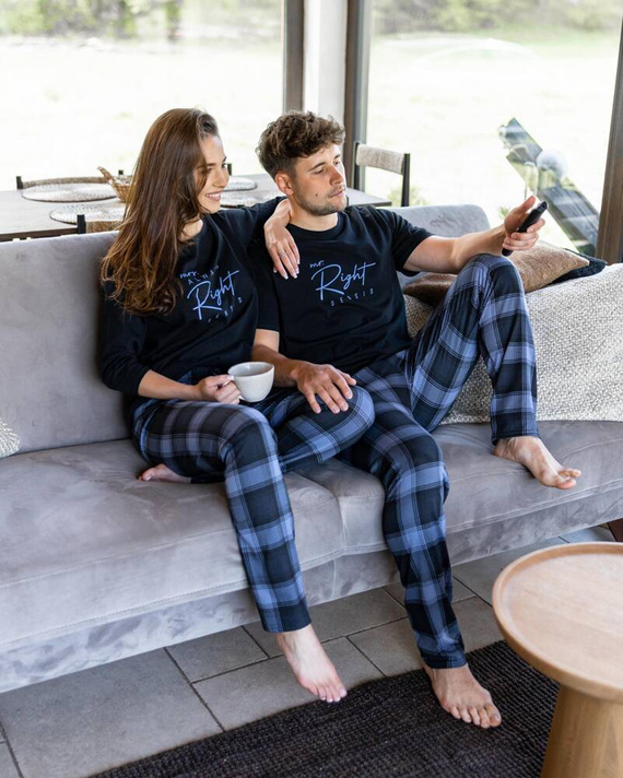 Sensis Victor Férfi pizsama - fekete