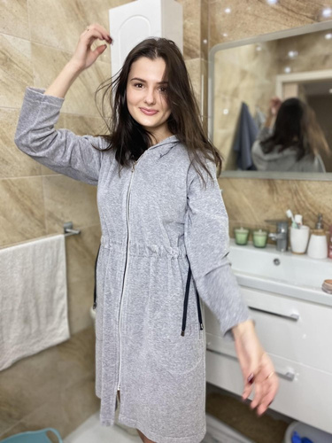 498 Macarena II Női rövid köntös Forex - világos melange