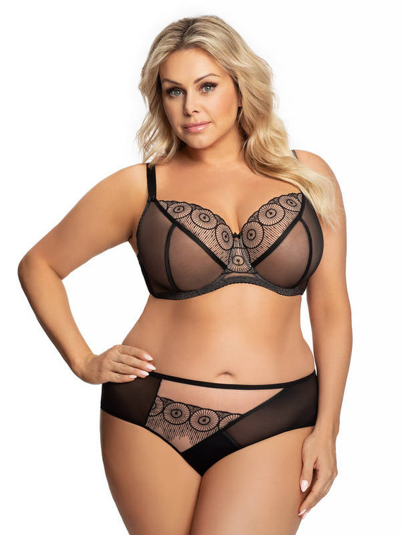 Gorsenia K 683 Lara Soft melltartó - fekete