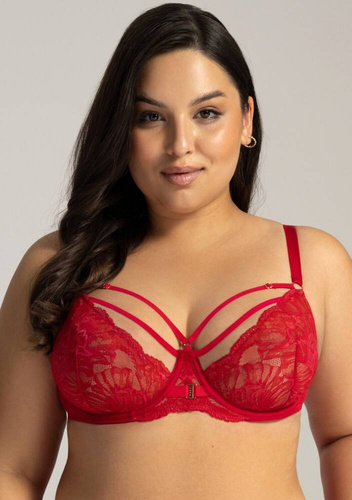 1824/1 Soft Maxi melltartó Ava piros