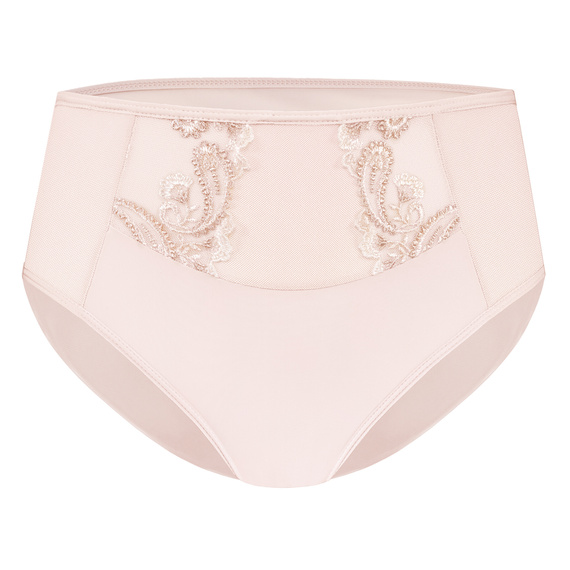 Női bugyi VF-474/469 - magasított, csipkés, komfort Vena nude