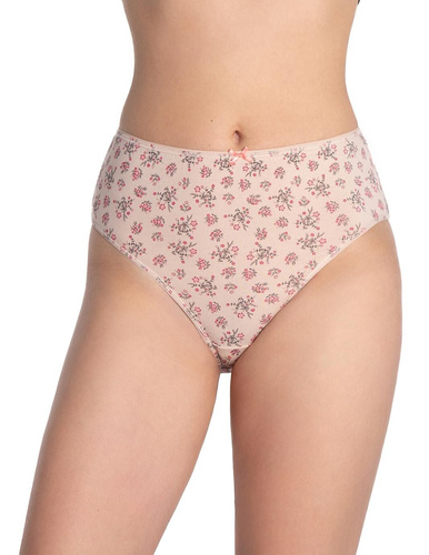 Lama L-120 BI-97 női bikinialsó - pamut, 3 csomag, bézs és barna árnyalatokban