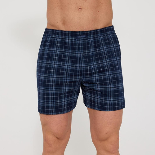 Cornette Comfort 002/339 008/339– férfi pamut boxeralsó kockás mintával, kényelmes szabás