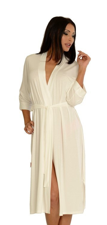 942 Visa Hosszú köntös De Lafense - ekrü színű