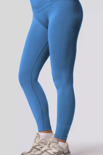 Spaio PRO push-up leggings magas derék alakformáló nem átlátszó ice blue