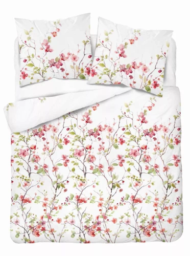 5490 A Detexpol Satin Stories fehér | 100% pamut, szaténszövés, cipzár, ajándékcsomagolás